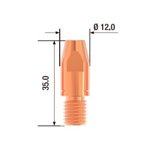 FUBAG    Контактный наконечник M10х35 мм CuCrZr D=1.6 мм (10 шт) блистер