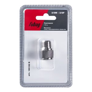 FUBAG Переходник 3/8 дюйма M на 3/8 дюйма F, блистер 1 шт