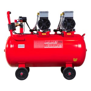 Компрессор воздушный безмасляный малошумный FUBAG OLS 500/100 CM2х2 + Набор пневмоинструмента (5 предметов) в ПОДАРОК в Грозном фото