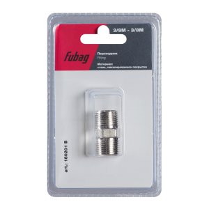 FUBAG Переходник 3/8 дюйма M на 3/8 дюйма М, блистер 1 шт в Грозном фото