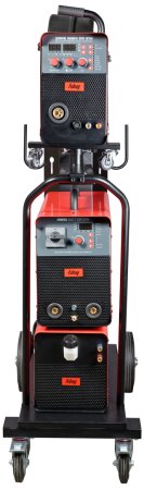 Сварочный полуавтомат INMIG 500T DW SYN + Подающий механизм DRIVE INMIG DW SYN + Шланг-пакет 5 м + Горелка FB 500 3 м + Блок жидкостного охлаждения + Тележка в Грозном фото