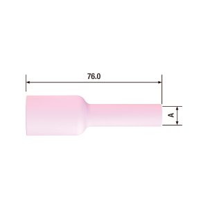 FUBAG Сопло керамическое для газовой линзы №5L ф8 FB TIG 17-18-26 (2 шт.) в Грозном фото