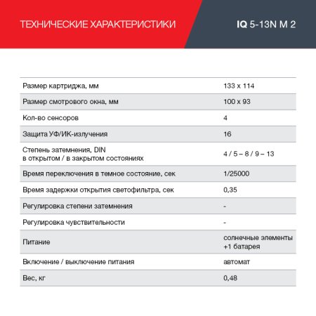  Маска сварщика Хамелеон с регулирующимся фильтром FUBAG IQ 5-13N M 2 в Грозном фото