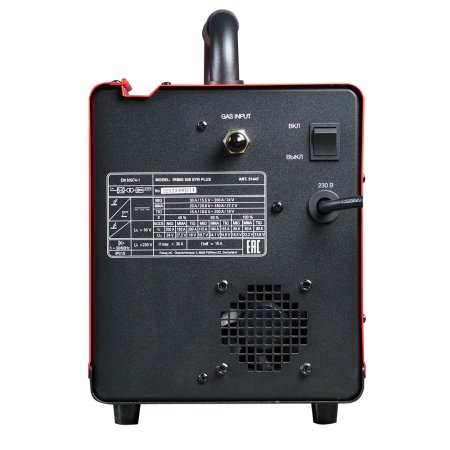 FUBAG Сварочный полуавтомат IRMIG 208 SYN PLUS (31447) + Маска сварщика Хамелеон IR 9-13N S (38072) + Сварочные краги на подкладке красные FWGN 10R (641180) в Грозном фото
