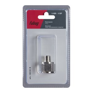 FUBAG Переходник 1/4 дюйма M на 1/2 дюйма F, блистер 1 шт в Грозном фото