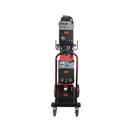 Полуавтомат сварочный FUBAG INMIG 500 T DW SYN PULSE + подающий механизм DRIVE INMIG DW SYN PULSE  + горелка FB 500 3 м + блок жидкостного охлаждения Cool 70 + тележка для аппаратов + шланг-пакет 5 метров 70 мм2 14 pol с жидкостным  охлаждением в Грозном фото