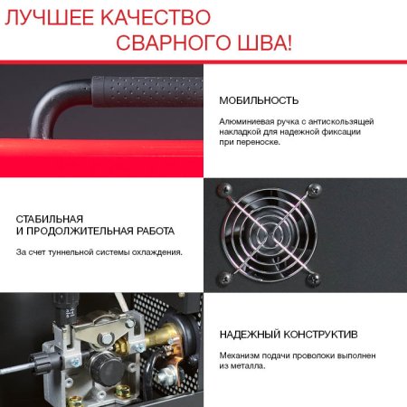 Полуавтомат сварочный FUBAG IRMIG 200 SYN с горелкой 250 А 3 м в комплекте в Грозном фото