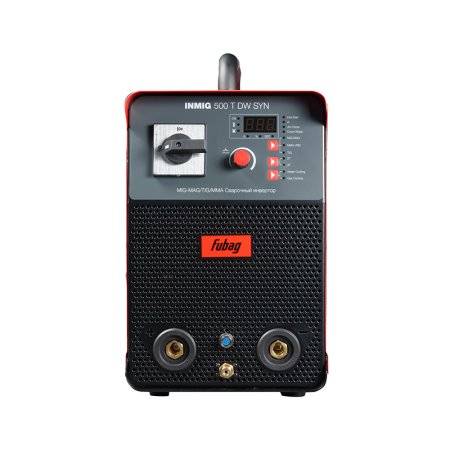 Полуавтомат сварочный FUBAG INMIG 500T DW SYN + подающий механизм DRIVE INMIG DW SYN + шланг-пакет 5 метров 70 мм2 14 pol с жидкостным охлаждением для INMIG 500T DW SYN + горелка FB 500 3m + блок жидкостного охлаждения Cool 70 + тележка для аппаратов в Грозном фото