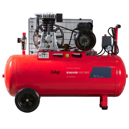 Ременной компрессор одноступенчатый FUBAG B3600B/100 CM3 в Грозном фото
