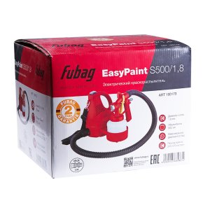 FUBAG Электрический краскораспылитель EasyPaint S500/1.8 с верхним бачком в Грозном фото