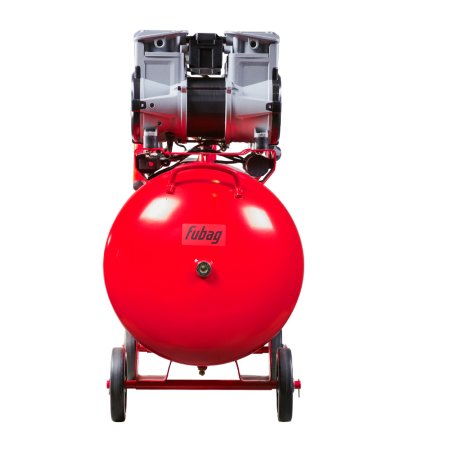 Компрессор воздушный безмасляный малошумный FUBAG OLS 500/100 CM2х2 + Набор пневмоинструмента (5 предметов) в ПОДАРОК в Грозном фото