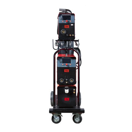 FUBAG Сварочный полуавтомат XMIG 500T DW PULSE + Подающий механизм DRIVE XMIG DW PULSE  + Горелка FB 550W 3m + Блок жидкостного охлаждения Cool XMIG + Шланг-пакет 5 метров 95мм2 14 pol с жидкостным охлаждением + Тележка  в Грозном фото