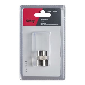 FUBAG Переходник 3/8 дюйма F - 1/2 дюйма F, блистер 1 шт в Грозном фото