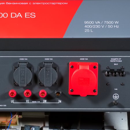 Бензиновый генератор FUBAG BS 8000 DA ES (трехфазный) с электростартером и коннектором автоматики в Грозном фото