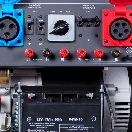 Бензиновый генератор FUBAG BS 8500 XD ES DUPLEX для одно и трехфазного режимов работы в Грозном фото