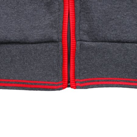 Серо-красная толстовка Fubag с капюшоном  размер XL в Грозном фото