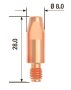 FUBAG Контактный наконечник M6х28 мм ECU D=0.6 мм (10 шт.) в Грозном фото