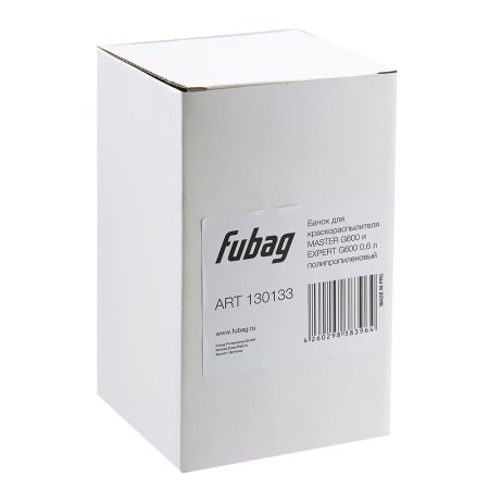 FUBAG Бачок для краскораспылителя MASTER G600 EXPERT G600, 0.6л полипропиленовый в Грозном фото