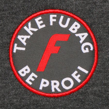 Серо-красная толстовка Fubag с капюшоном  размер XL в Грозном фото
